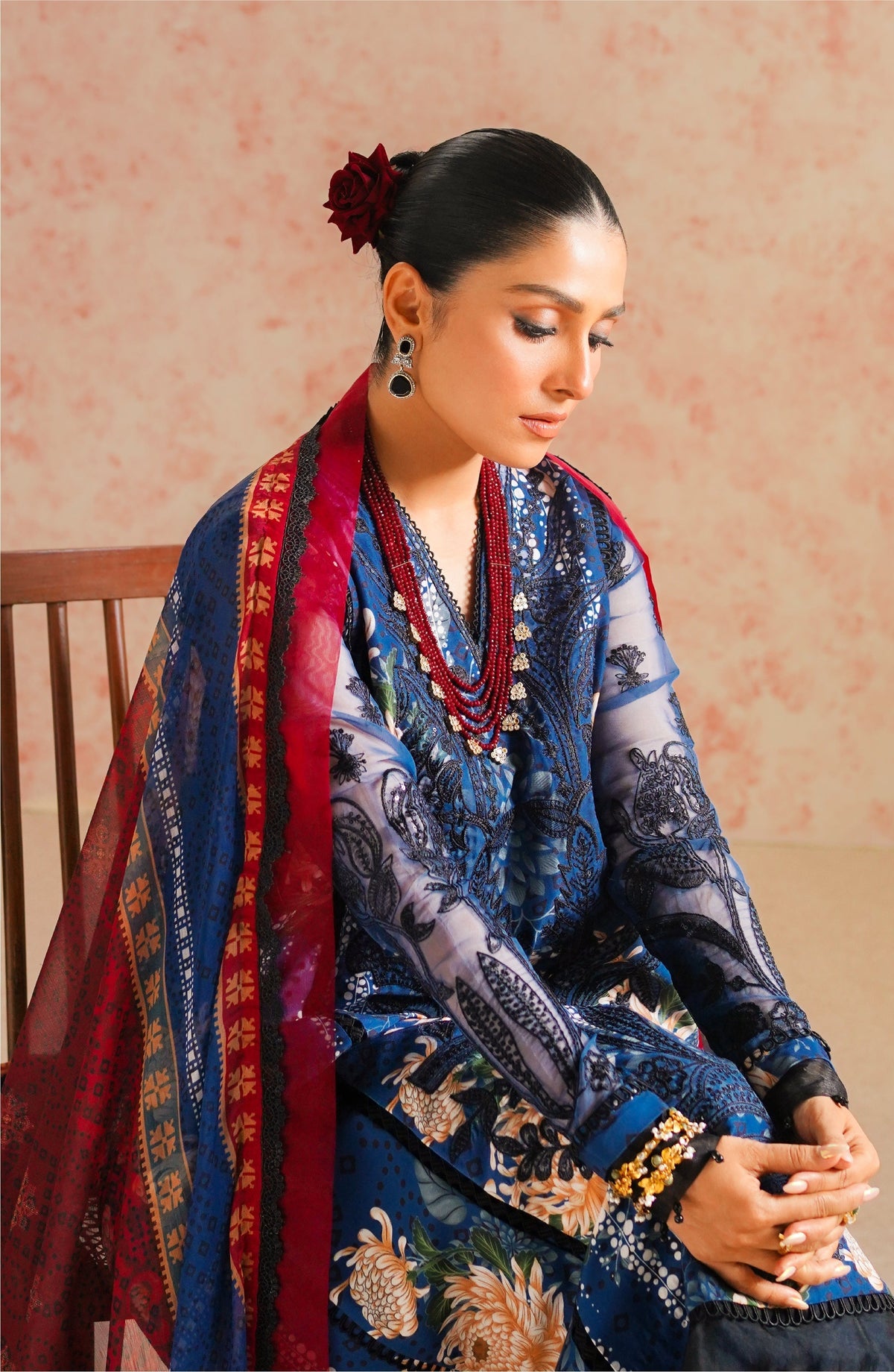Maryum N Maria | Eid Luxury Lawn 24 | Tazmeen -  Maryum N Maria Luxury - Original Designer Dress - House of Maryam