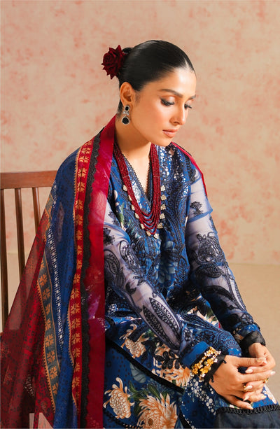 Maryum N Maria | Eid Luxury Lawn 24 | Tazmeen -  Maryum N Maria Luxury - Original Designer Dress - House of Maryam