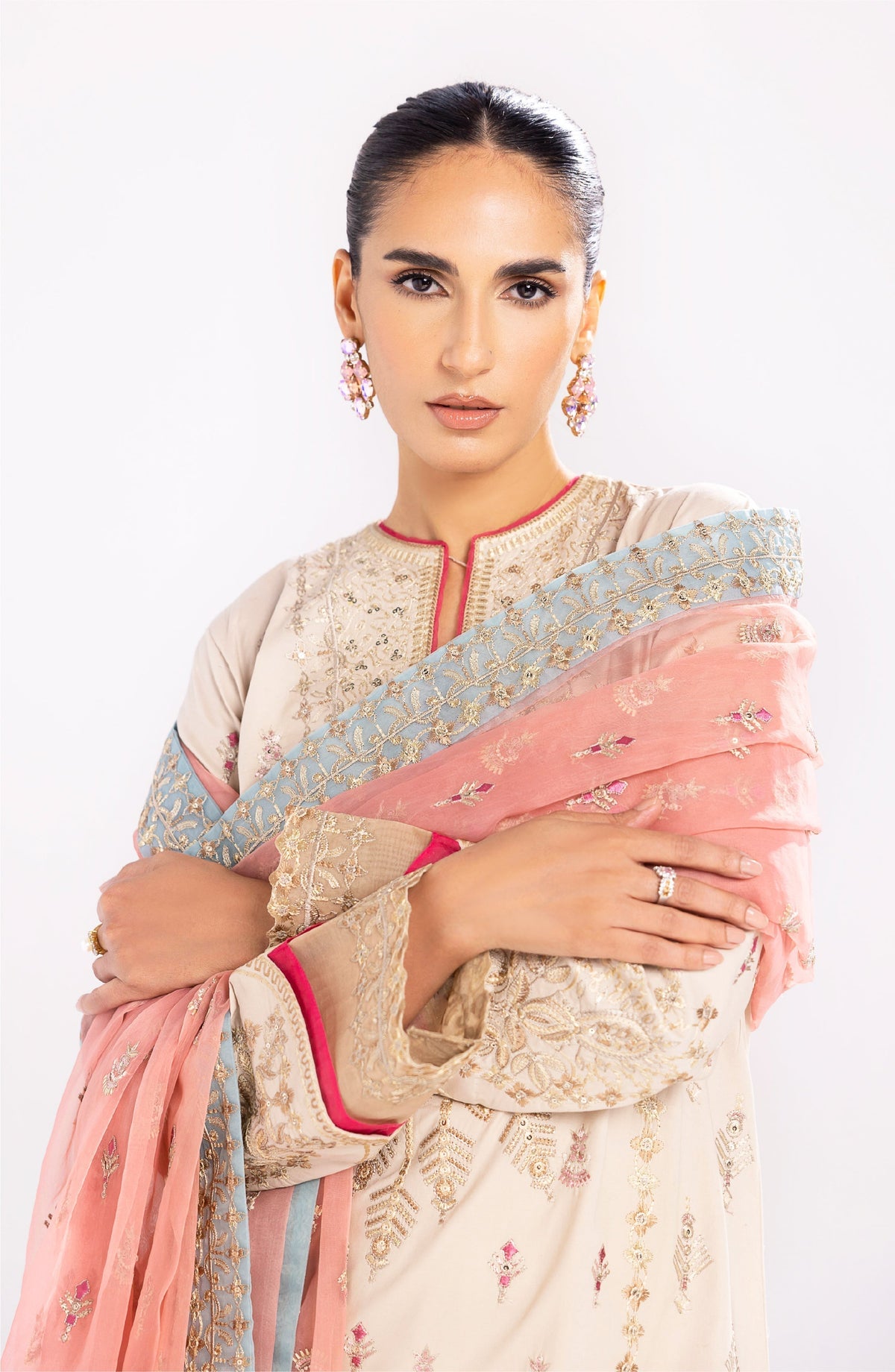 Maryum N Maria | Eid Luxury Lawn 24 | Alizeh -  Maryum N Maria Luxury - Original Designer Dress - House of Maryam