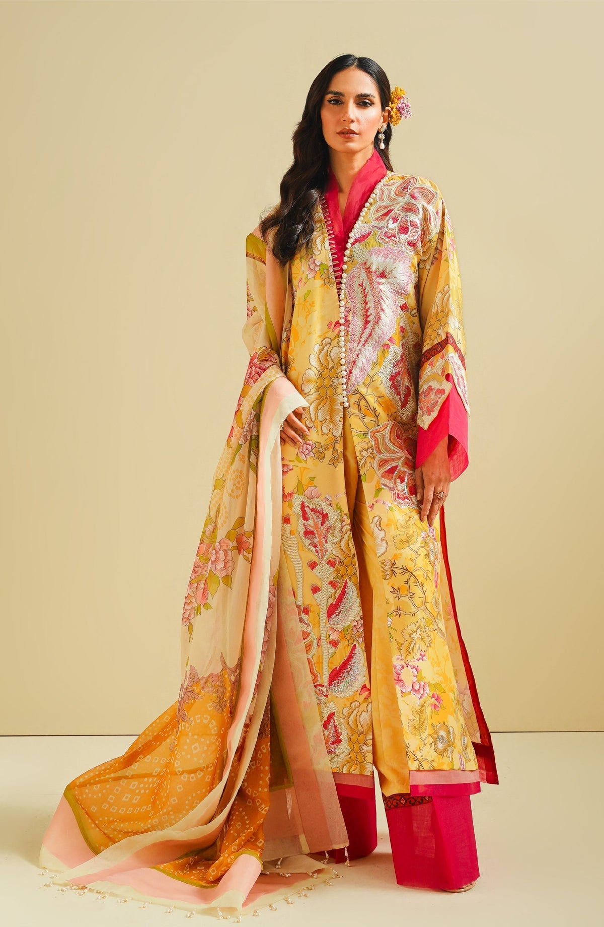 Maryum N Maria | Eid Luxury Lawn 24 | Zohreh -  Marym N Maria Luxury - Original Designer Dress - House of Maryam