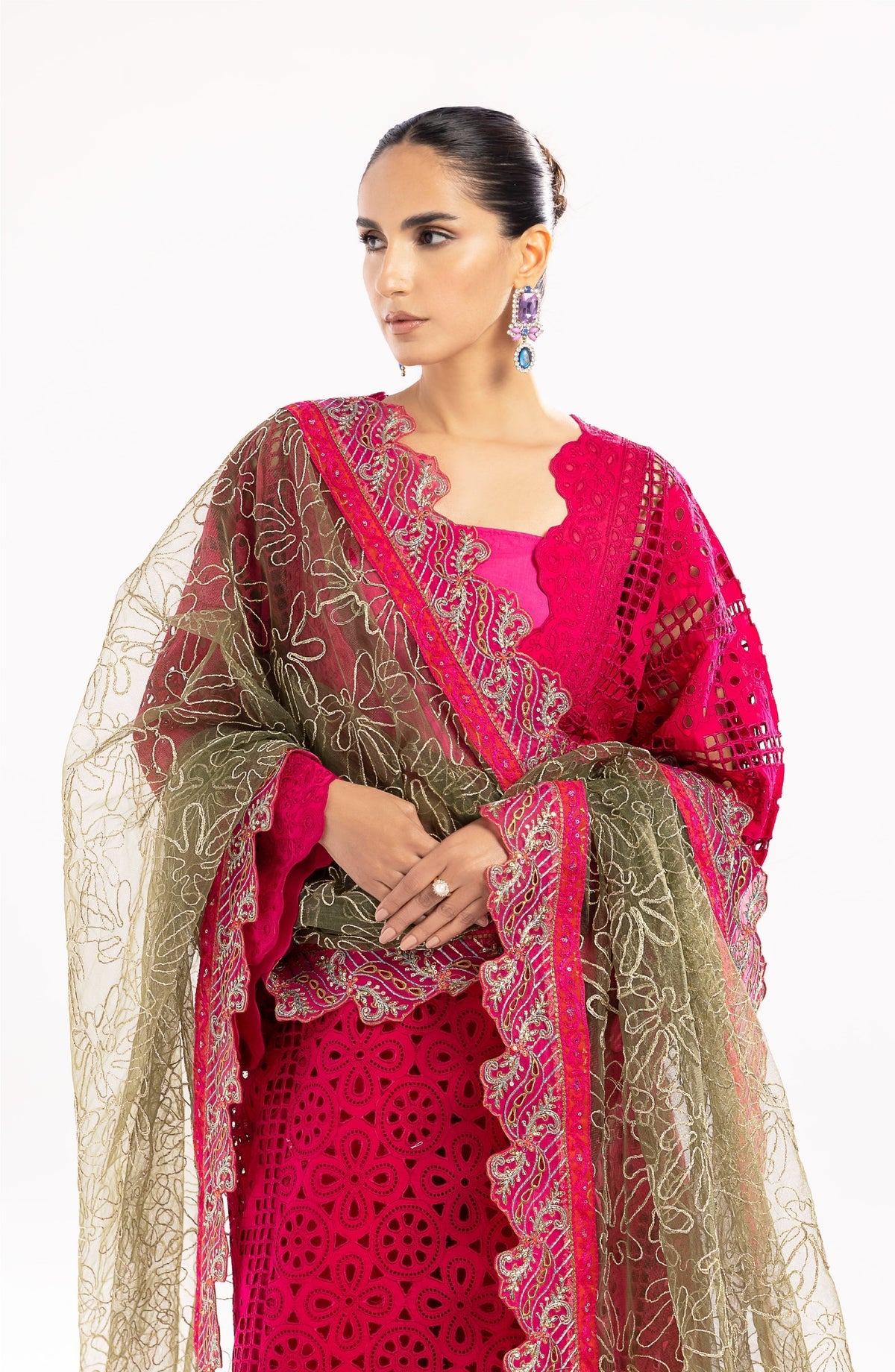 Maryum N Maria | Eid Luxury Lawn 24 | Yasmin -  Maryum N Maria Luxury - Original Designer Dress - House of Maryam