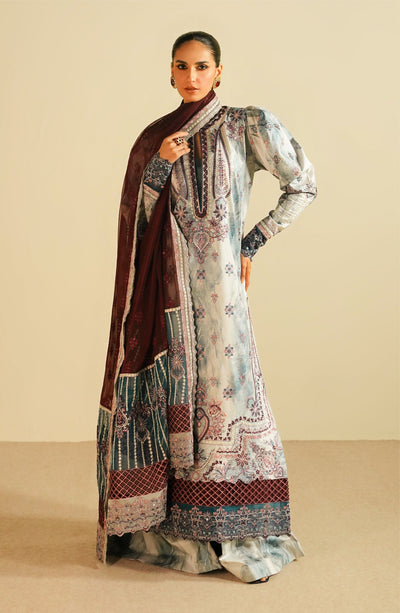 Maryum N Maria | Eid Luxury Lawn 24 | Jahanara -  Maryum N Maria Luxury - Original Designer Dress - House of Maryam