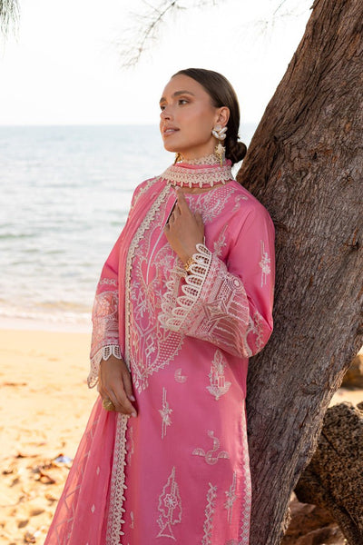 Marjjan | Fasana Lawn | MBL-10 B-Brand:Marjjan-Type:Ladies Clothes-Pink-Lawn-House of Maryam- Buy in UK, USA