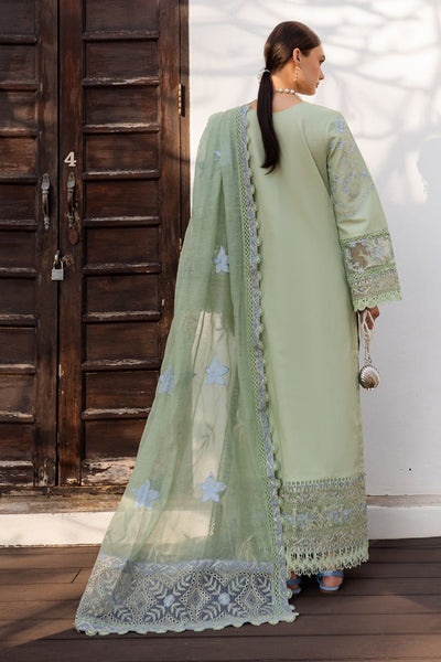 Marjjan | Fasana Lawn | MBL-11 B-Brand:Marjjan-Type:Ladies Clothes-Lawn-Mint Gray-House of Maryam- Buy in UK, USA