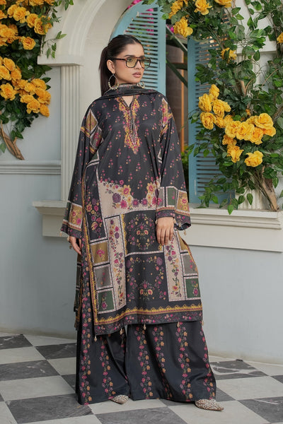 Maryams | Lawn Edit 26 | Clover-Brand:Maryams-Type:Ladies Clothes-Dark Gray-Lawn-House of Maryam- Buy in UK, USA