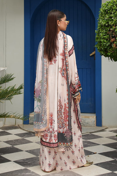 Maryams | Lawn Edit 26 | Iris-Brand:Maryams-Type:Ladies Clothes-Off White-Lawn-House of Maryam- Buy in UK, USA