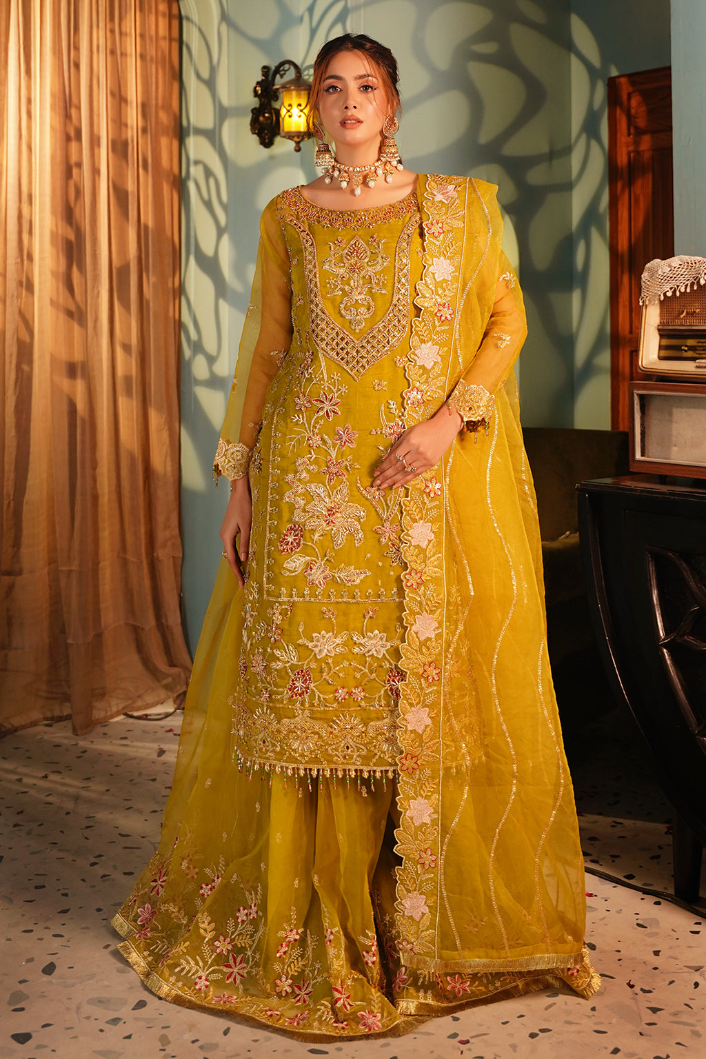 Maryams | Reet Formals | R-105 by Designer Maryams - House of Maryam - Pakistani Designer Ethnic Wear in {{ shop.shopifyCountryName }}