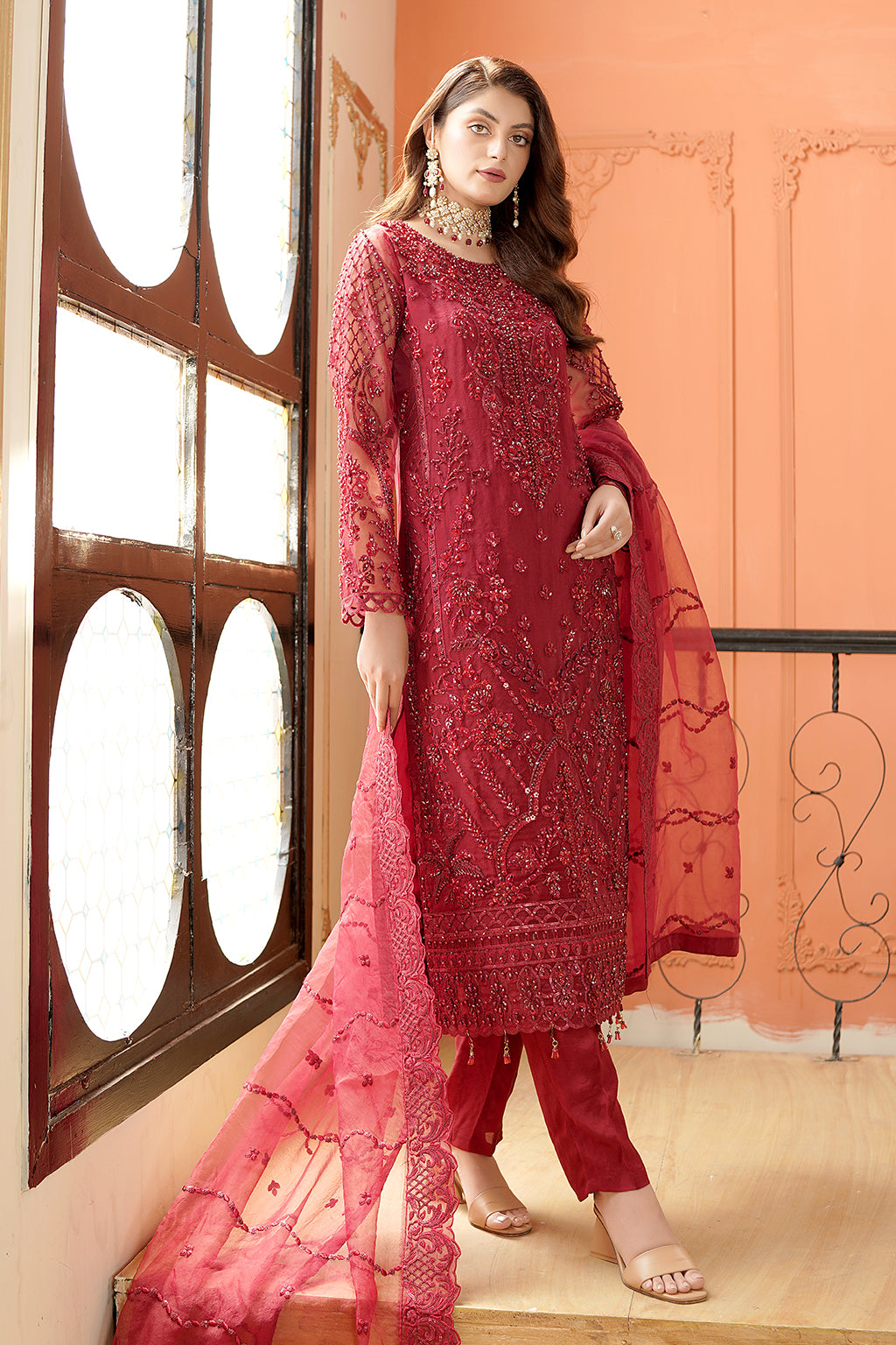 Maryams | Reet Formals | M 107 -  Maryams Formal - Original Designer Dress - House of Maryam