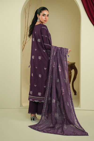 Maryams | Summer Bloom | Ayla-Brand:Maryams-Type:Ladies Clothes-Dark Purple-Cotton-House of Maryam- Buy in UK, USA