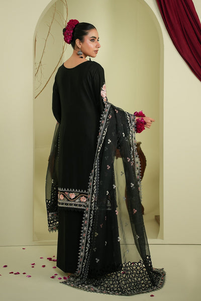 Maryams | Summer Bloom | Flora-Brand:Maryams-Type:Ladies Clothes-Black-Cotton-House of Maryam- Buy in UK, USA