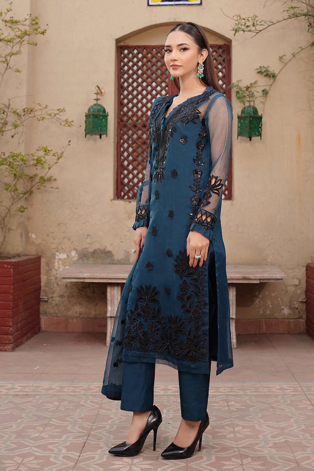 Maryams | Luxury Eid Pret | M-1102 -  Maryams Luxury - Original Designer Dress - House of Maryam