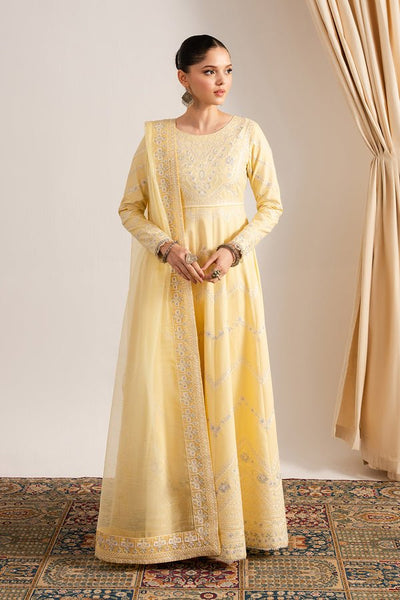 Maryum N Maria | Dali Luxe | AALIYAH - MS50292-Brand:Maryum N Maria-Type:Ladies Clothes-Yellow-Lawn-House of Maryam- Buy in UK, USA