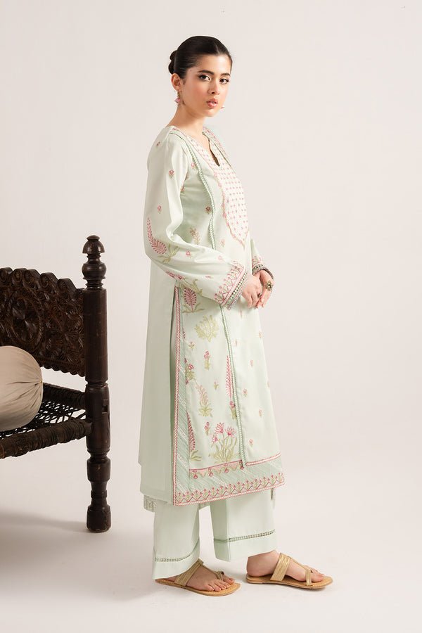 Maryum N Maria | Dali Luxe | JANE - MS50299-Brand:Maryum N Maria-Type:Ladies Clothes-Ice Blue-Lawn-House of Maryam- Buy in UK, USA
