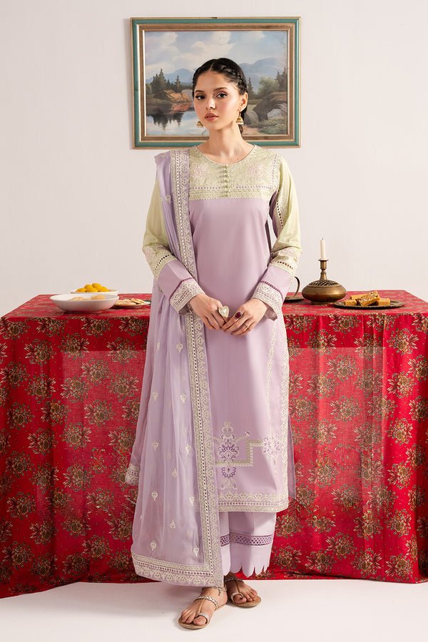 Maryum N Maria | Dali Luxe | OPHELIA - MS50288-Brand:Maryum N Maria-Type:Ladies Clothes-Lilac-Lawn-House of Maryam- Buy in UK, USA