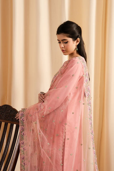Maryum N Maria | Dali Luxe | PENELOPE - MS50286-Brand:Maryum N Maria-Type:Ladies Clothes-Pink-Lawn-House of Maryam- Buy in UK, USA