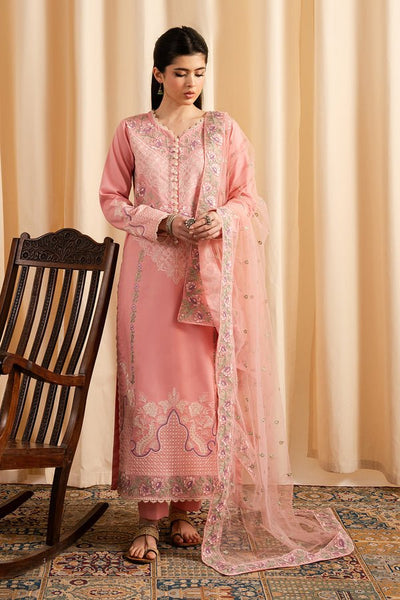 Maryum N Maria | Dali Luxe | PENELOPE - MS50286-Brand:Maryum N Maria-Type:Ladies Clothes-Pink-Lawn-House of Maryam- Buy in UK, USA
