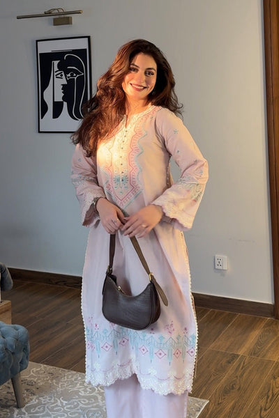Maryum N Maria | Everywear Casuals | HAZE - MWS6209-Brand:Maryam N Maria-Type:Ladies Clothes-Lilac-Lawn-House of Maryam- Buy in UK, USA