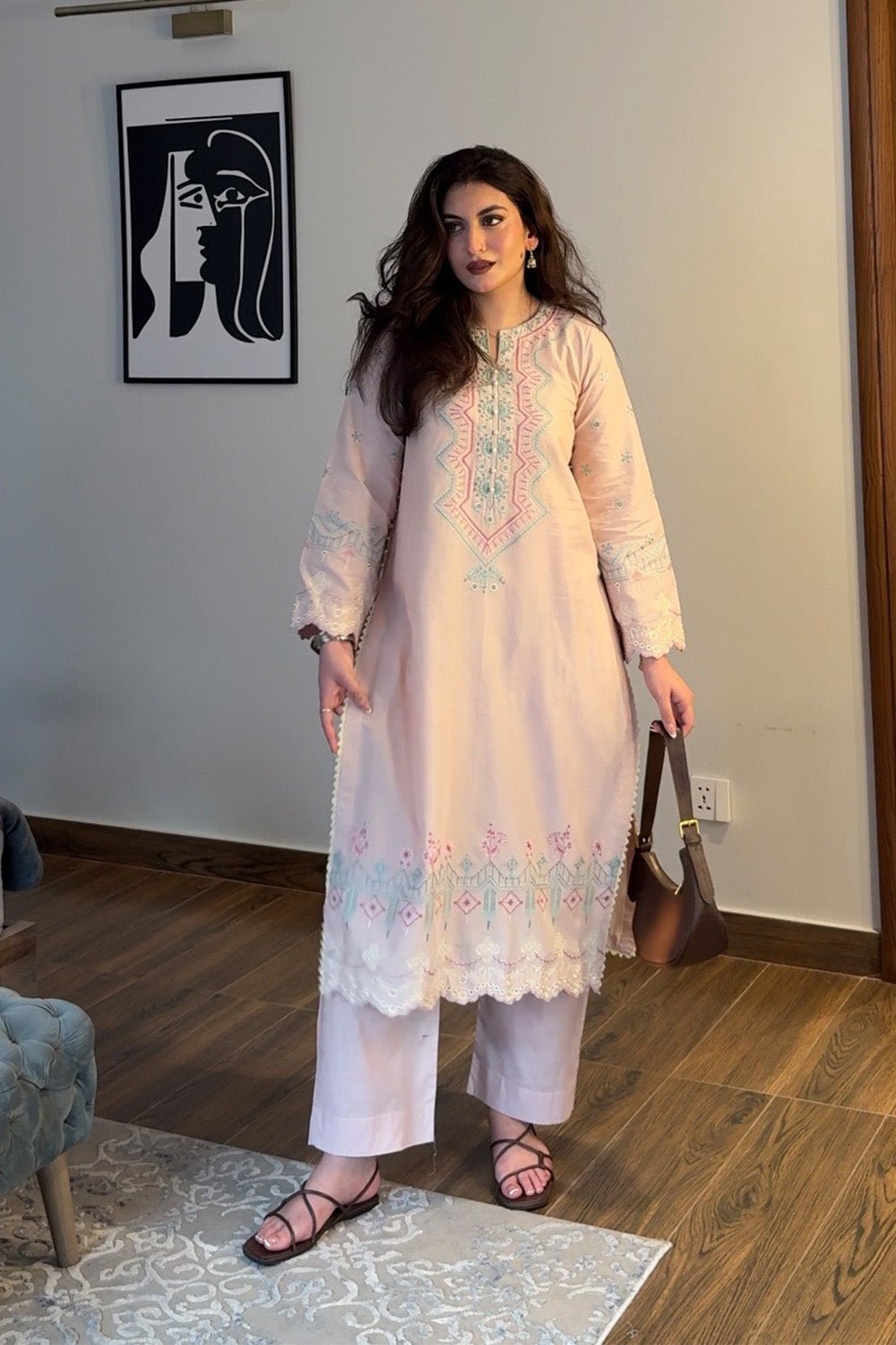 Maryum N Maria | Everywear Casuals | HAZE - MWS6209-Brand:Maryam N Maria-Type:Ladies Clothes-Lilac-Lawn-House of Maryam- Buy in UK, USA