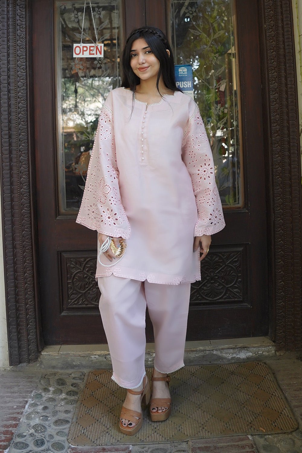 Maryum N Maria | Everywear Casuals | KALAKAND - MWS6218-Brand:Maryam N Maria-Type:Ladies Clothes-Lilac-Lawn-House of Maryam- Buy in UK, USA