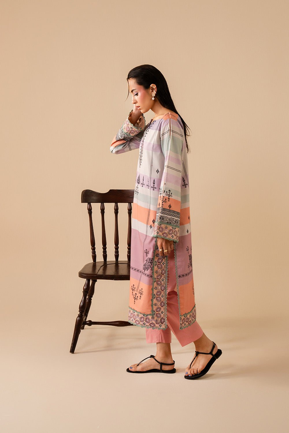 Maryum N Maria | Floren Lawn | CLARA-Brand:Maryam N Maria-Type:Ladies Clothes-Multi-Lawn-House of Maryam- Buy in UK, USA
