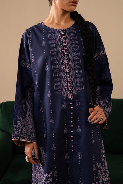 Maryum N Maria | Floren Lawn | ELLINOR-Brand:Maryam N Maria-Type:Ladies Clothes-Navy Blue-Lawn-House of Maryam- Buy in UK, USA