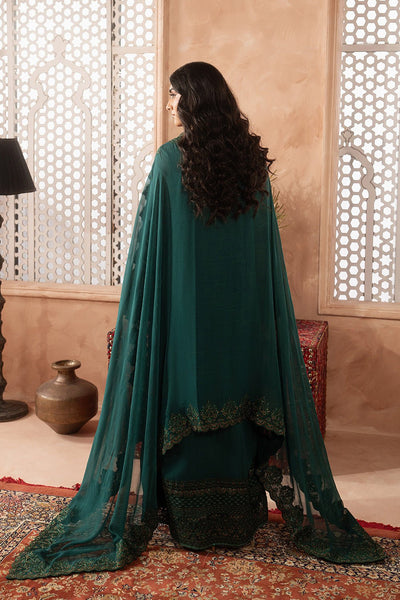 Maryum N Maria | Luxury Edit | AHAVA - MWU5680-Brand:Maryam N Maria-Type:Ladies Clothes-Teal Green-Chiffon-House of Maryam- Buy in UK, USA