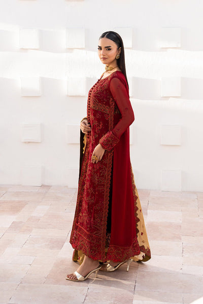 Maryum N Maria | Luxury Edit | KESHET - MWU5682-Brand:Maryam N Maria-Type:Ladies Clothes-Maroon-Chiffon-House of Maryam- Buy in UK, USA