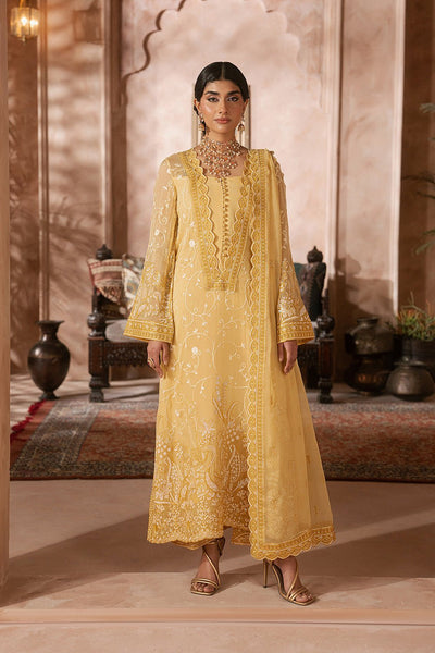 Maryum N Maria | Luxury Edit | LILACH - MWU5683-Brand:Maryam N Maria-Type:Ladies Clothes-Gold-Chiffon-House of Maryam- Buy in UK, USA
