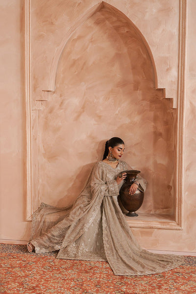 Maryum N Maria | Luxury Edit | SHAI - MWU5687-Brand:Maryam N Maria-Type:Ladies Clothes-Desert Sand-Chiffon-House of Maryam- Buy in UK, USA