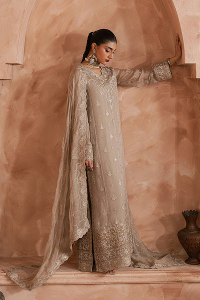 Maryum N Maria | Luxury Edit | SHAI - MWU5687-Brand:Maryam N Maria-Type:Ladies Clothes-Desert Sand-Chiffon-House of Maryam- Buy in UK, USA