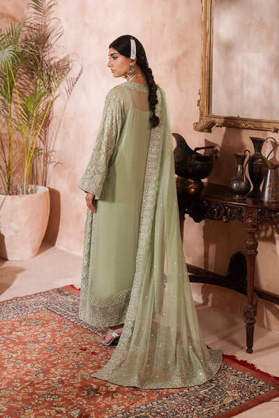 Maryum N Maria | Luxury Edit | SHAYNA - MWU5685-Brand:Maryam N Maria-Type:Ladies Clothes-Mint Green-Chiffon-House of Maryam- Buy in UK, USA