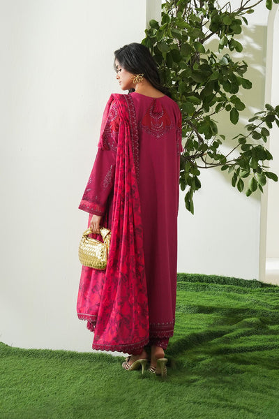 Maryum N Maria | Soiree Lawn | Jazzy-Brand:Maryum N Maria-Type:Ladies Clothes-Candy Pink-Lawn-House of Maryam- Buy in UK, USA