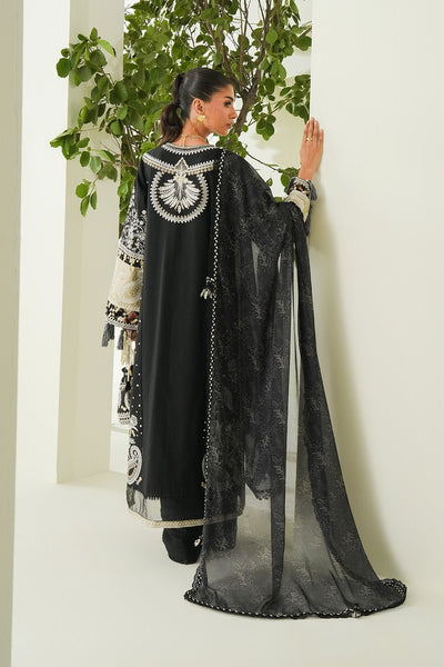 Maryum N Maria | Soiree Lawn |Mirage-Brand:Maryam N Maria-Type:Ladies Clothes-Black-Lawn-House of Maryam- Buy in UK, USA