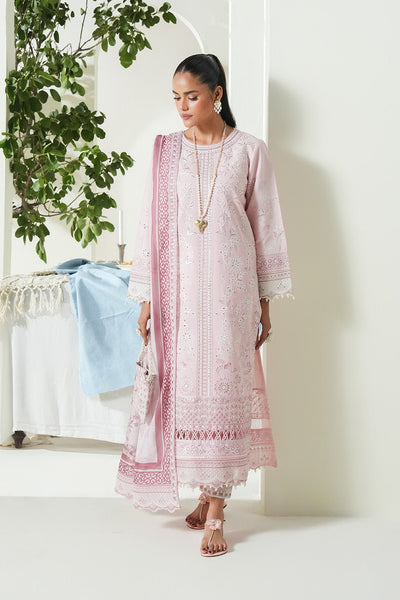 Maryum N Maria | Soiree Lawn | Salmon-Brand:Maryam N Maria-Type:Ladies Clothes-Soft Lilac-Lawn-House of Maryam- Buy in UK, USA
