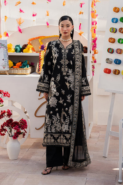 Maryum N Maria | The Eid Affair | RIMAS - MSS6367-Brand:Maryum N Maria-Type:Ladies Clothes-Black-Lawn-House of Maryam- Buy in UK, USA