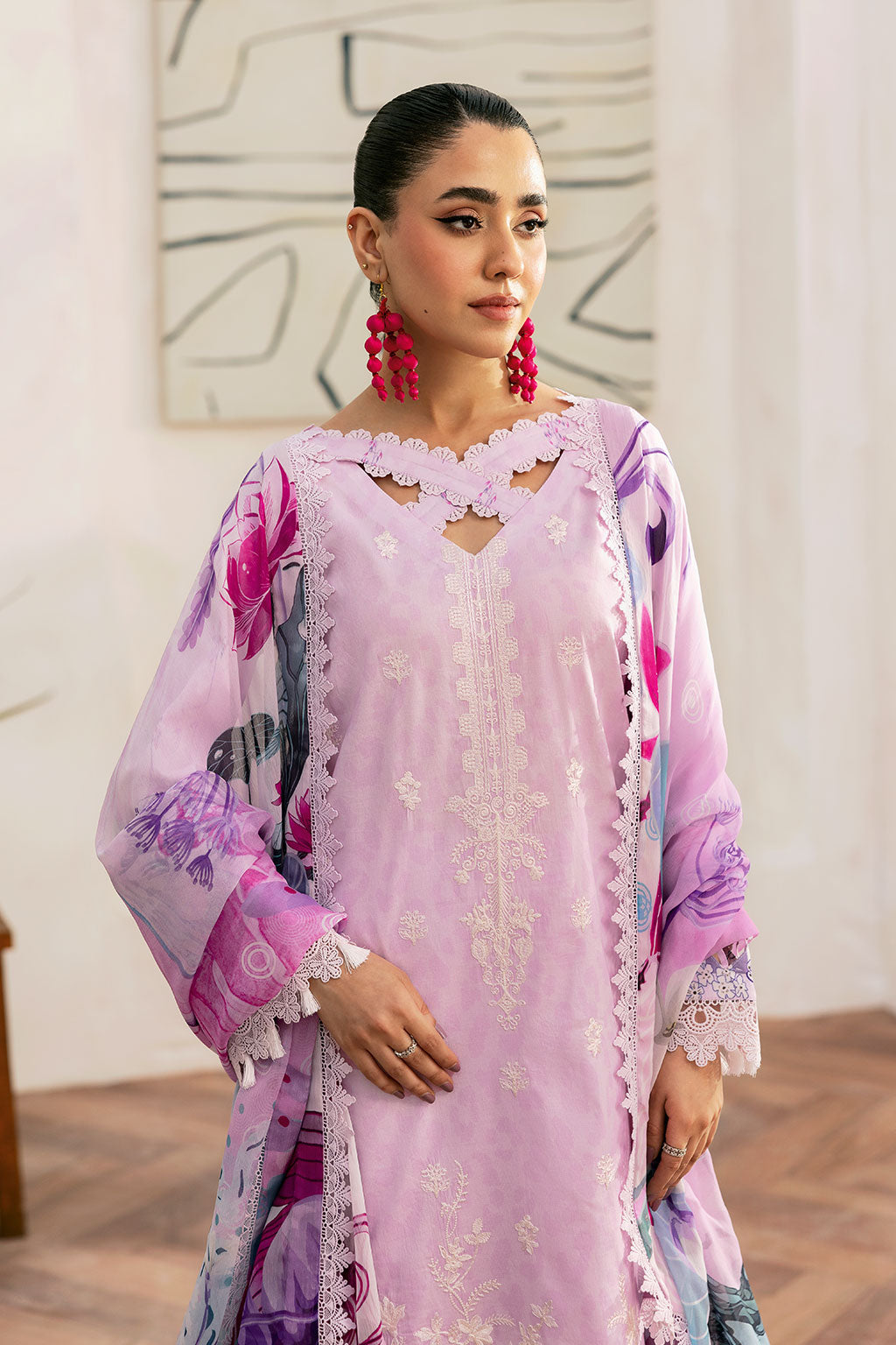 Ramsha | Mashaal Luxury Lawn |  L-1404 -  Ramsha Ladies Clothes - Original Designer Dress - House of Maryam