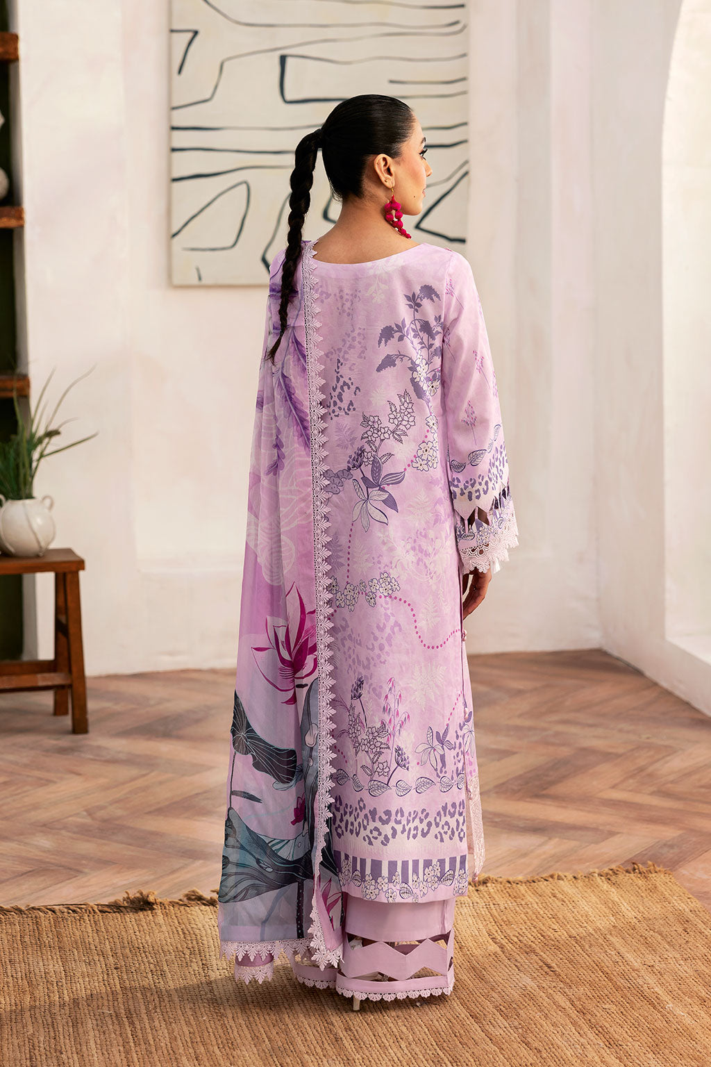 Ramsha | Mashaal Luxury Lawn |  L-1404 -  Ramsha Ladies Clothes - Original Designer Dress - House of Maryam