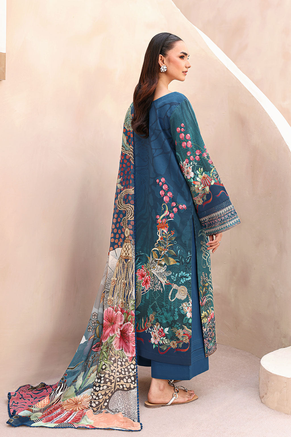 Ramsha | Mashaal Luxury Lawn | L-1509, image 2