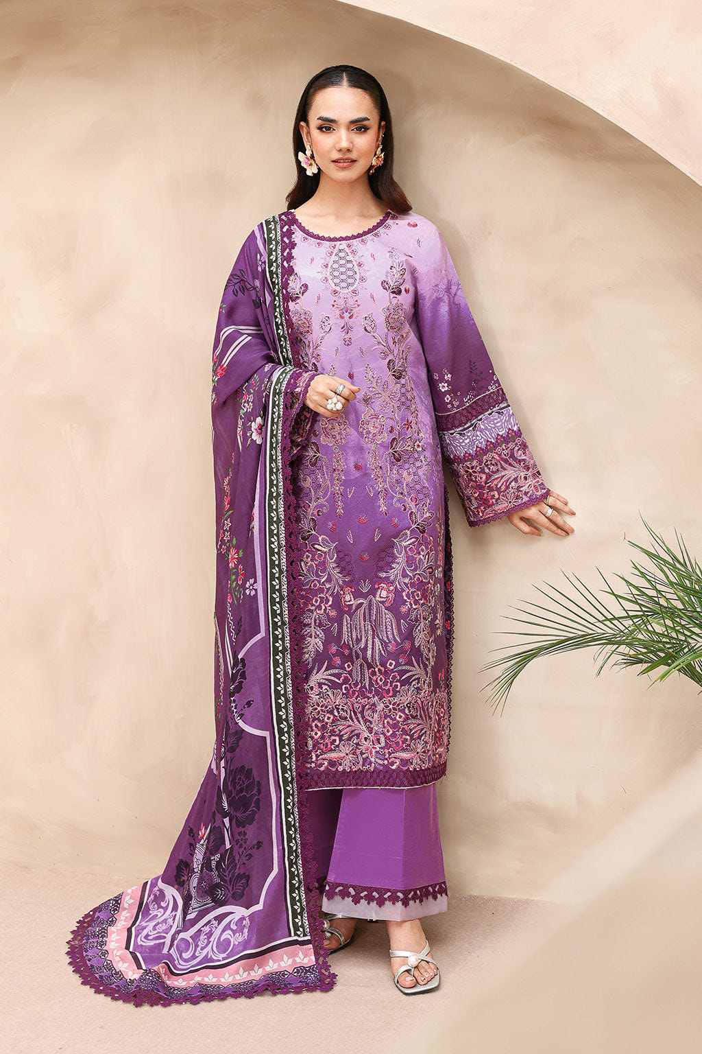 Ramsha | Mashaal Luxury Lawn | L-1502