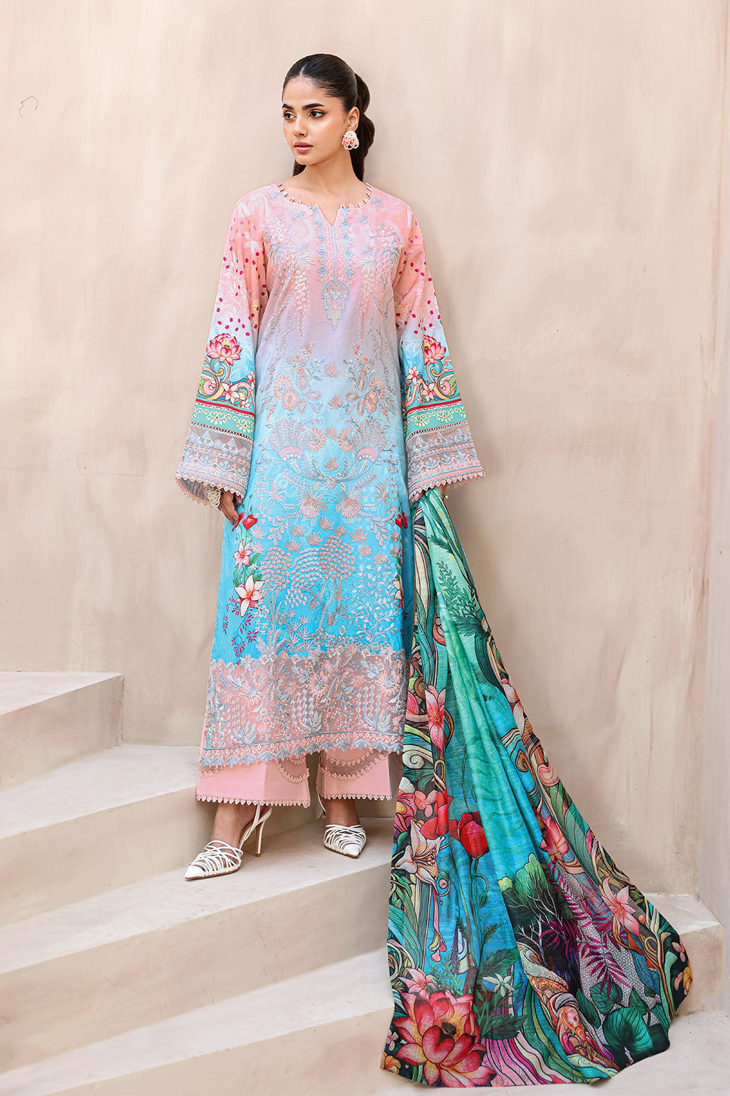 Ramsha | Mashaal Luxury Lawn | L-1510, image 5