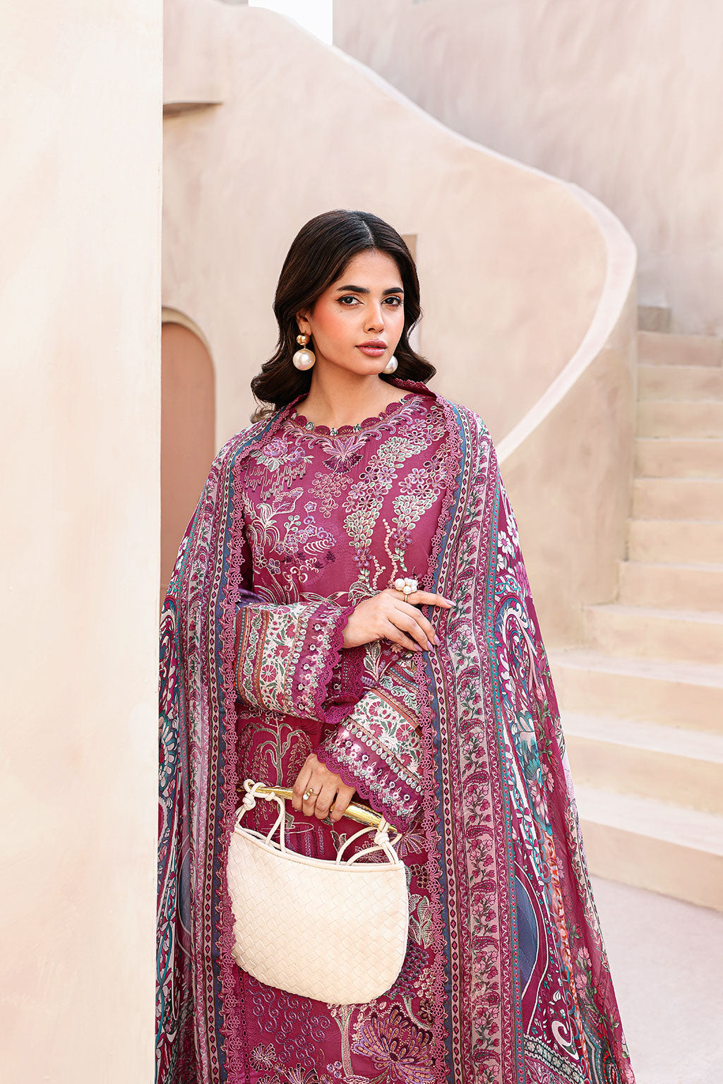 Ramsha | Mashaal Luxury Lawn | L-1503, image 4