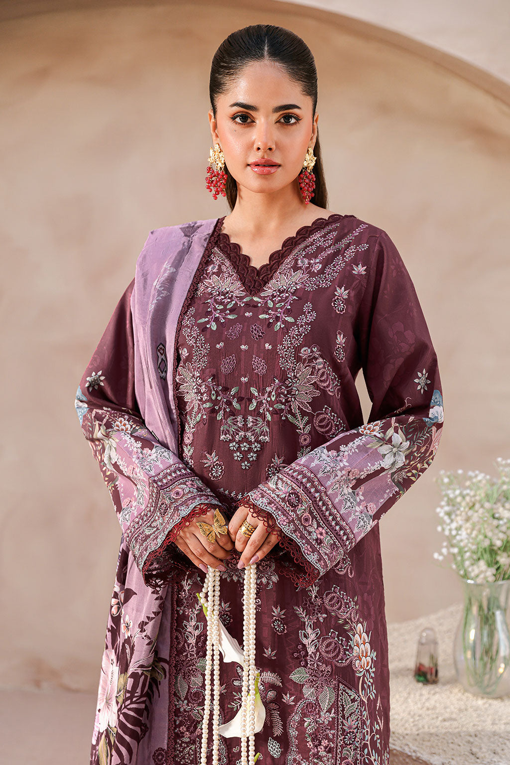 Ramsha | Mashaal Luxury Lawn | L-1507, image 3