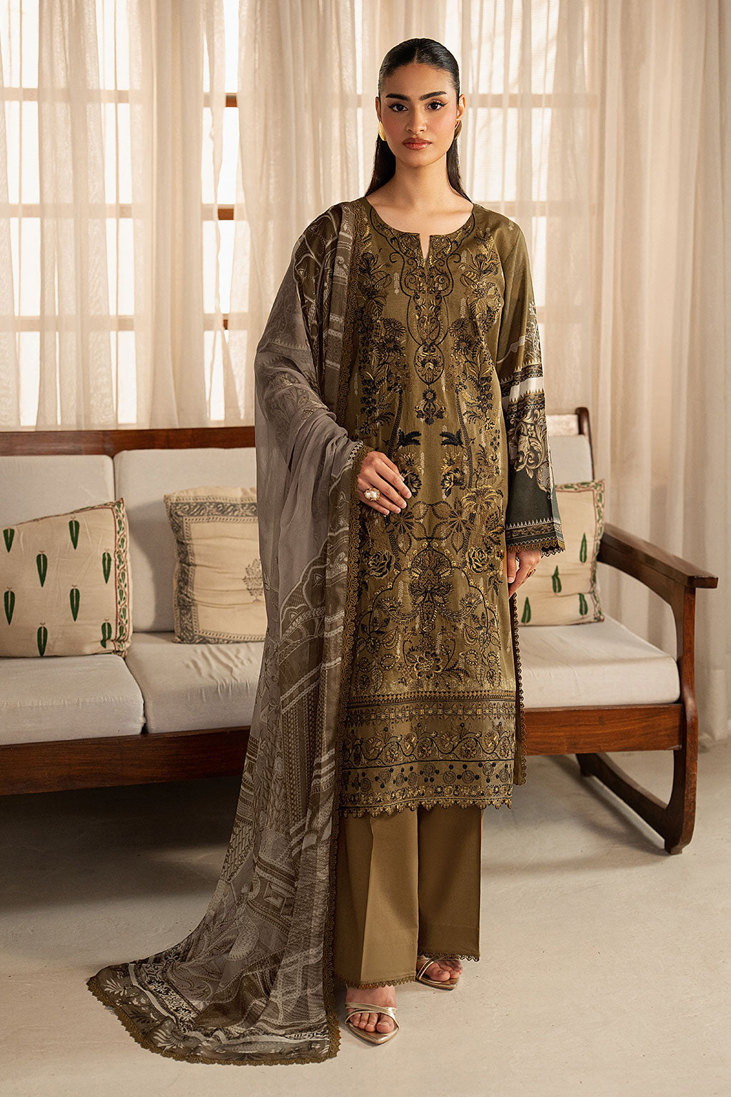 Ramsha | Mashal Luxury Lawn | L-1612-1