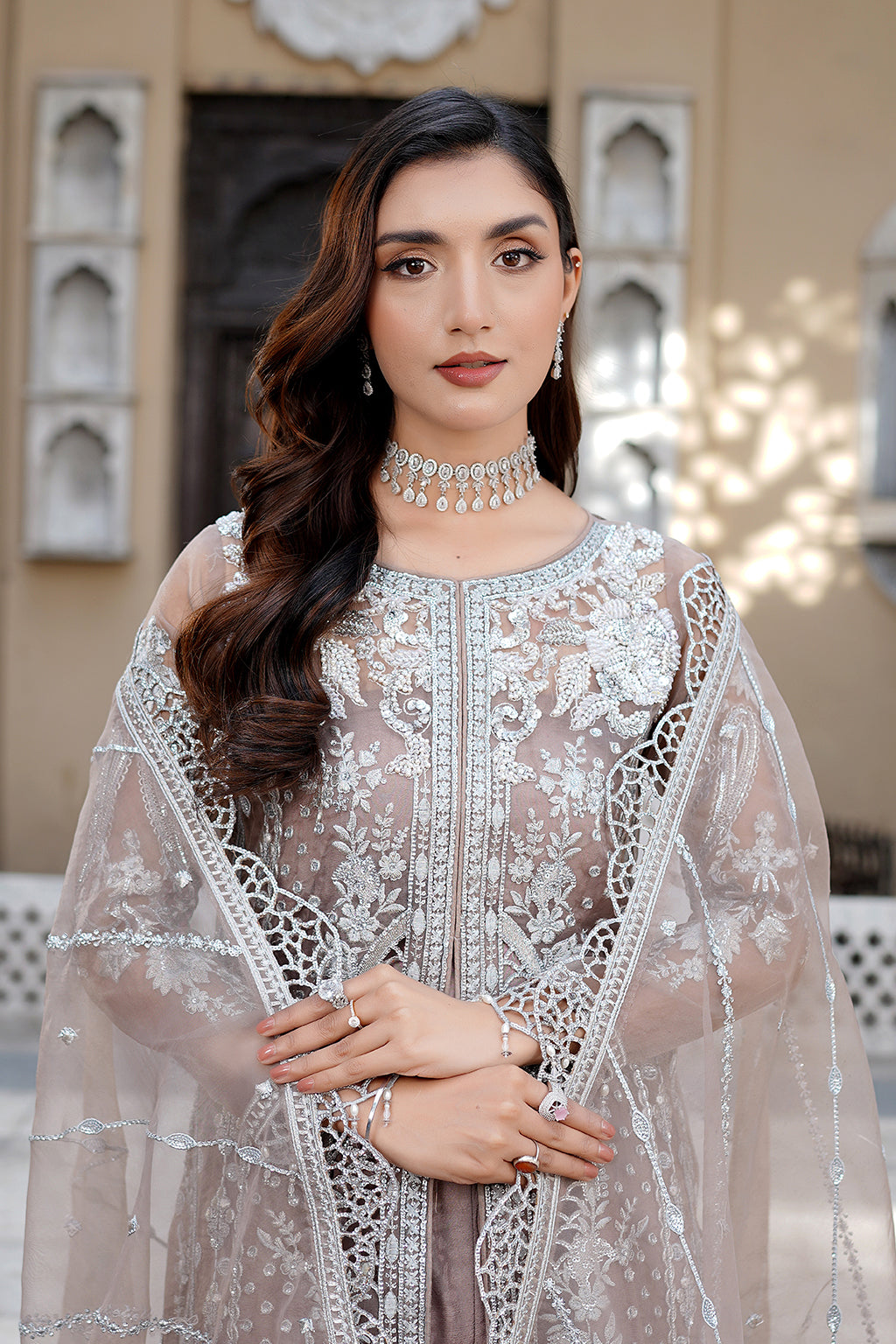 Maryams | Lemilsa Collection | L-808 by Designer Maryams - House of Maryam - Pakistani Designer Ethnic Wear in {{ shop.shopifyCountryName }}