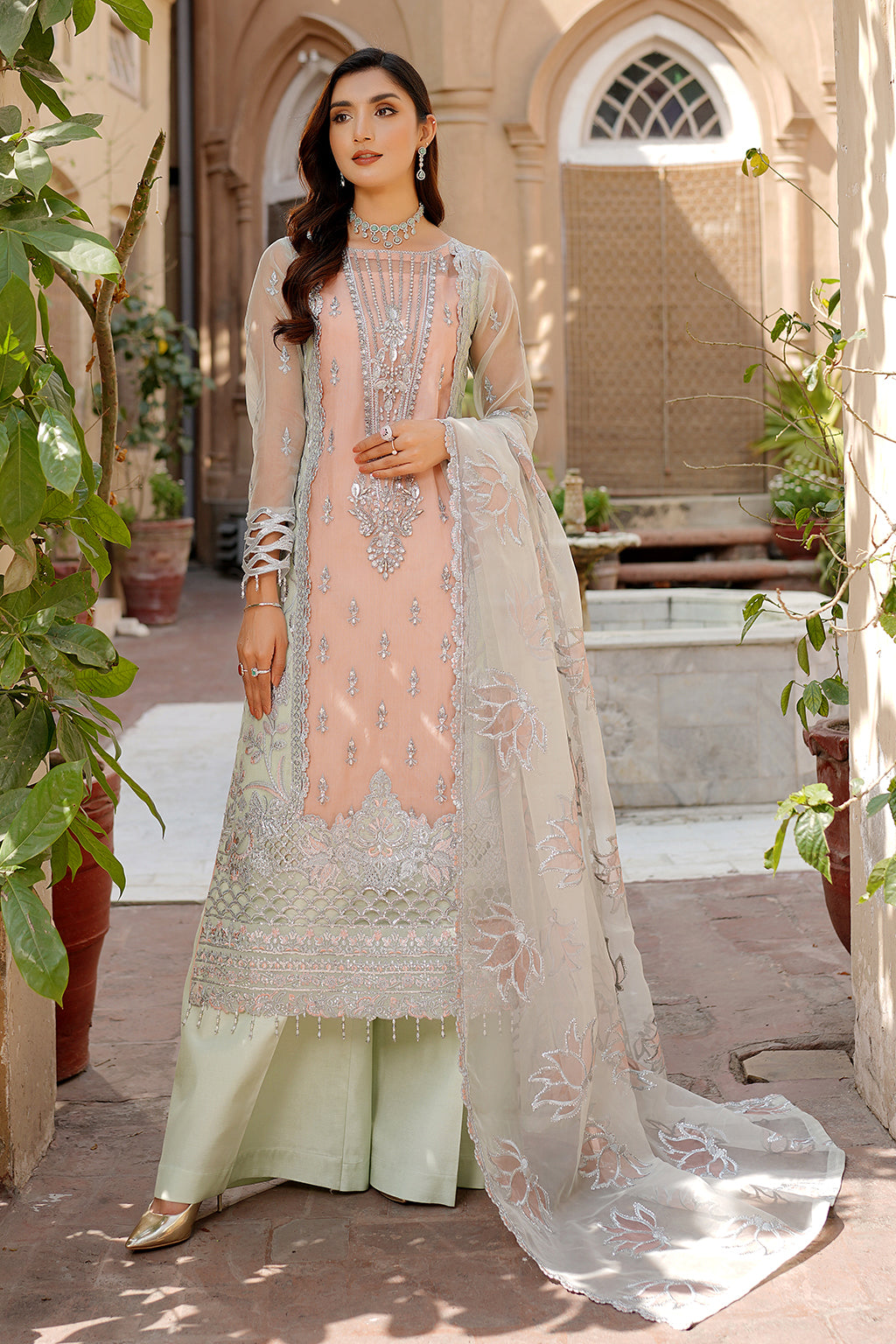 Maryams | Lemilsa Collection | L-803 by Designer Maryams - House of Maryam - Pakistani Designer Ethnic Wear in {{ shop.shopifyCountryName }}