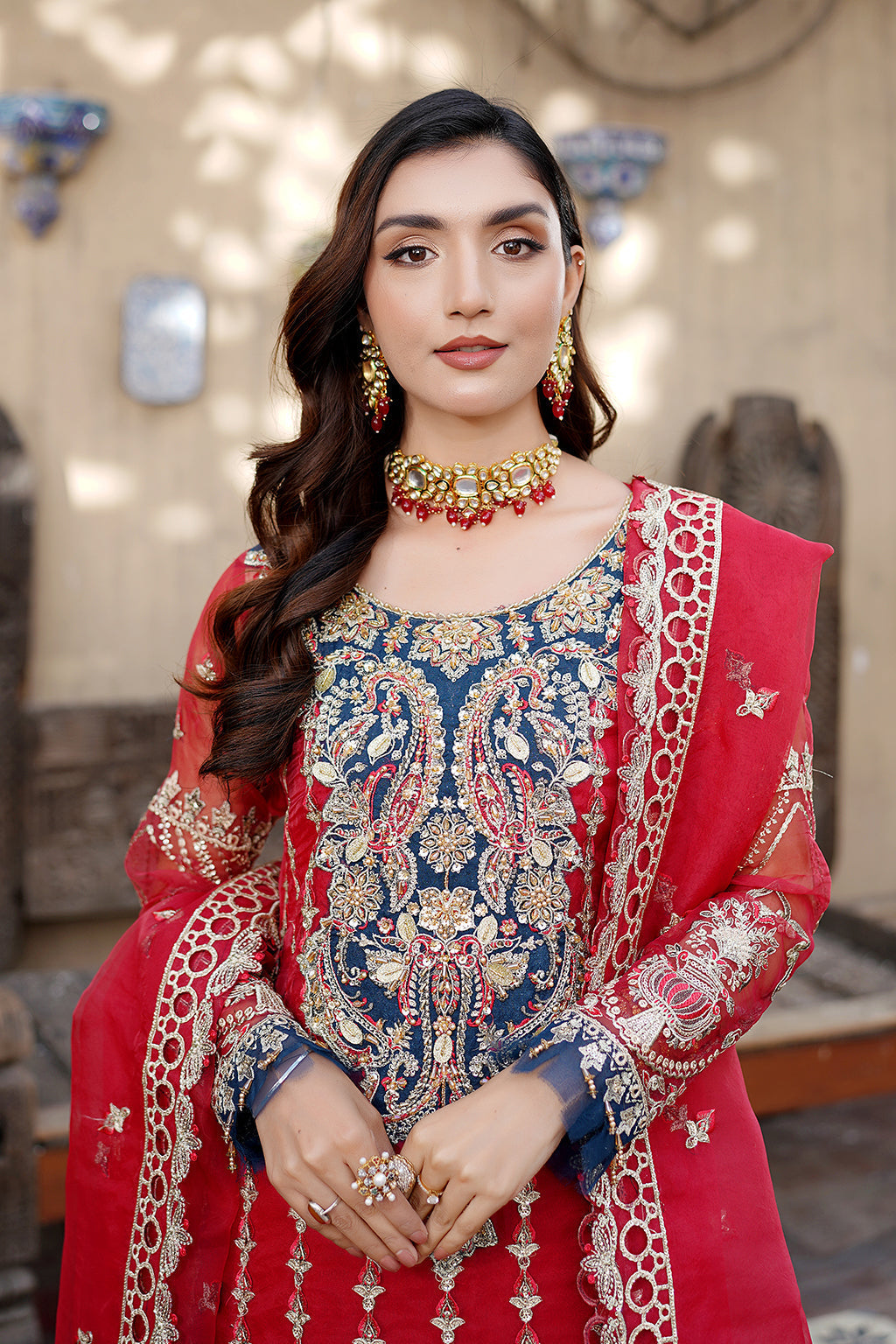 Maryams | Lemilsa Collection | L-809 by Designer Maryams - House of Maryam - Pakistani Designer Ethnic Wear in {{ shop.shopifyCountryName }}