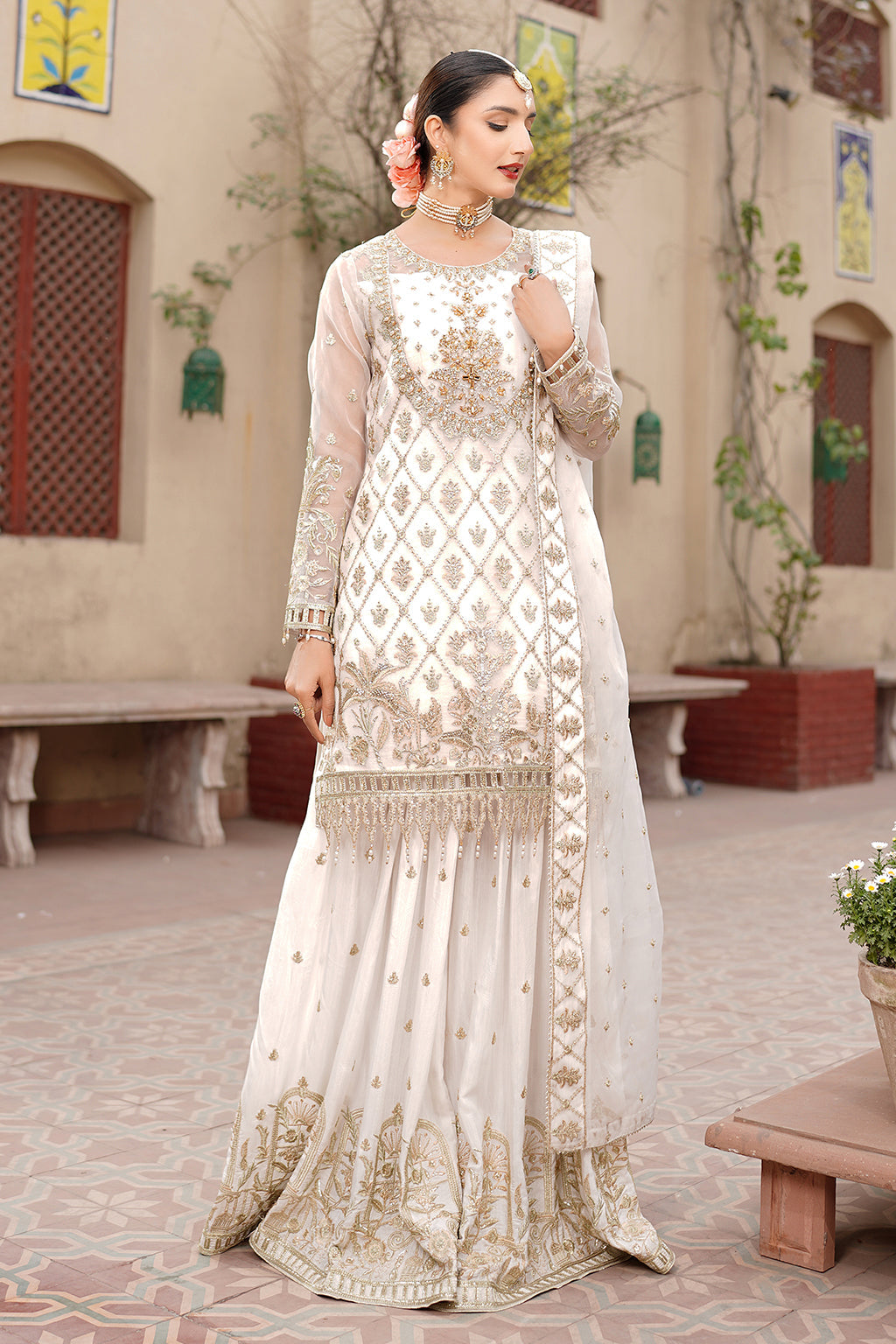 Maryams | Lemilsa Collection | L-810 by Designer Maryams - House of Maryam - Pakistani Designer Ethnic Wear in {{ shop.shopifyCountryName }}