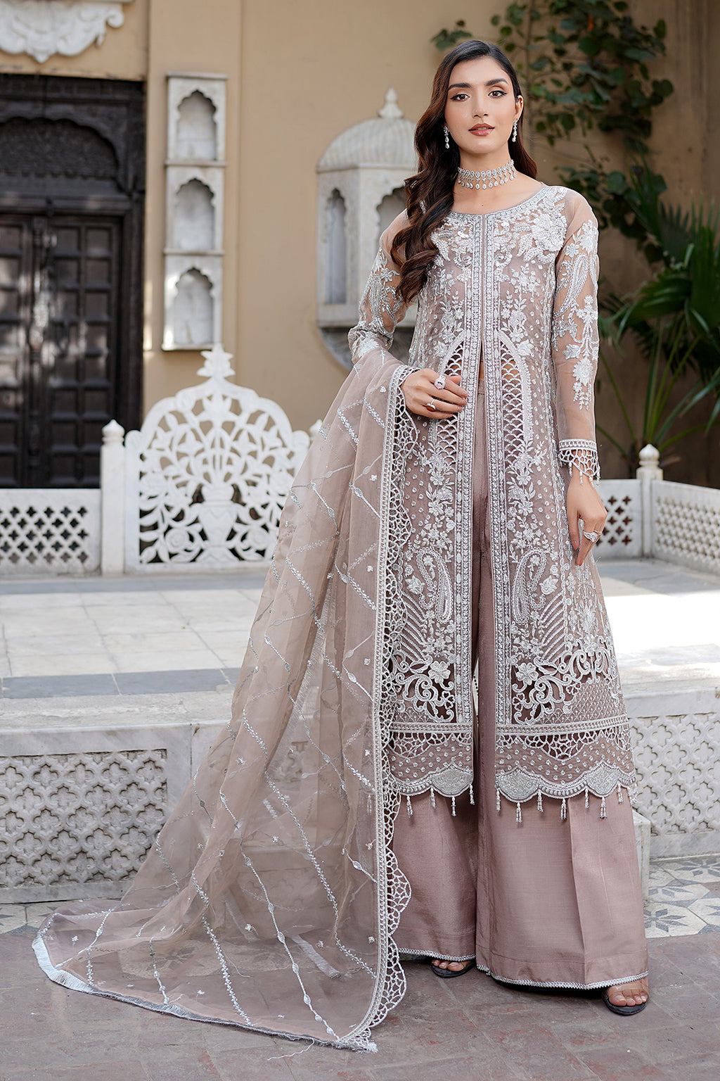 Maryams | Lemilsa Collection | L-808 by Designer Maryams - House of Maryam - Pakistani Designer Ethnic Wear in {{ shop.shopifyCountryName }}