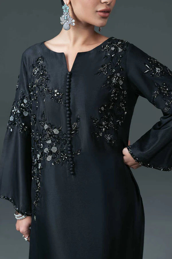 Jeem | Luxury Pret | MAYA BLACK -  Jeem Luxury - Original Designer Dress - House of Maryam