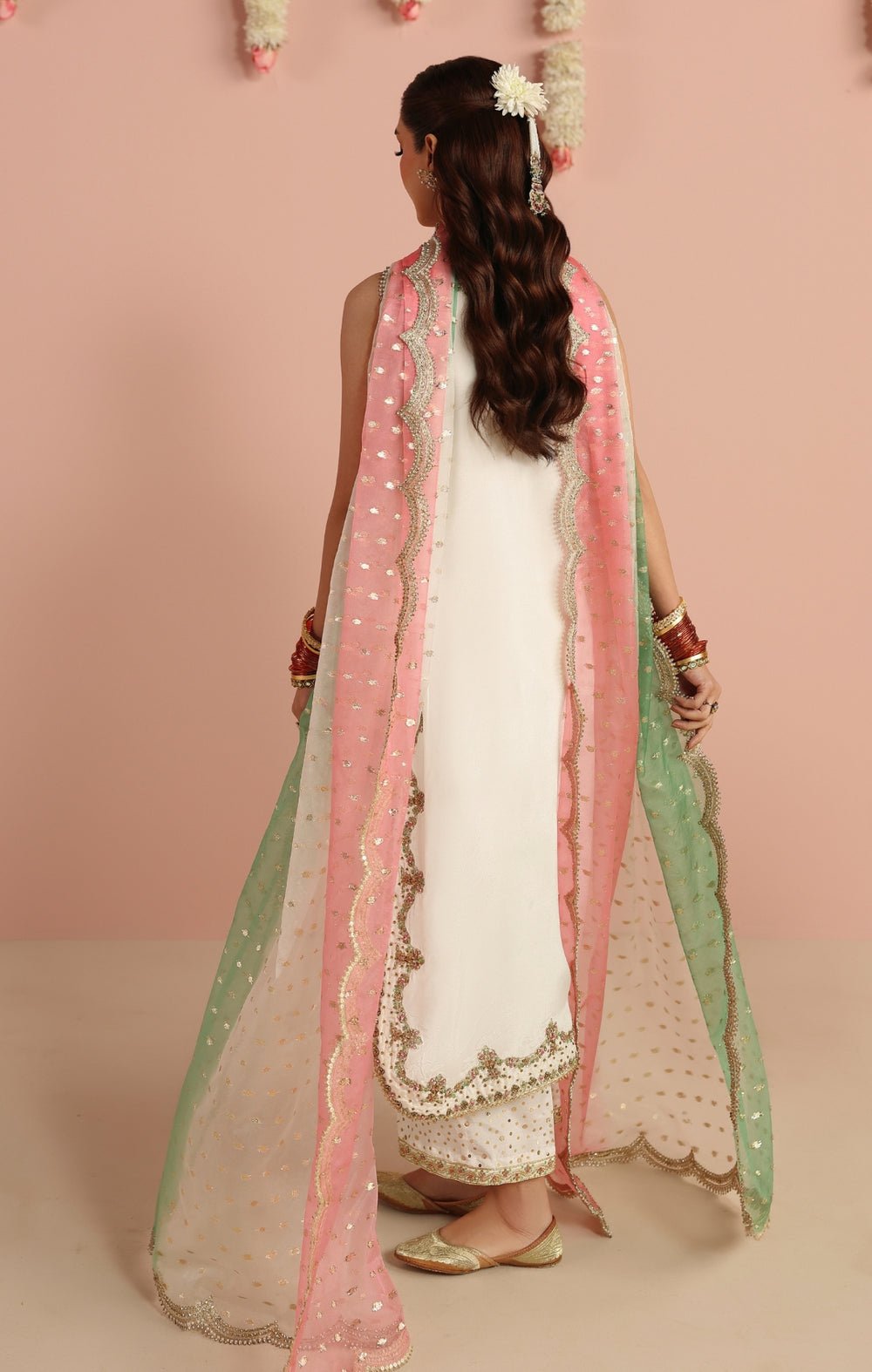 Maya | Jahanara Festive Edit 26 | EIRENE-Brand:Maya-Type:Ladies Clothes-White-Silk-House of Maryam- Buy in UK, USA